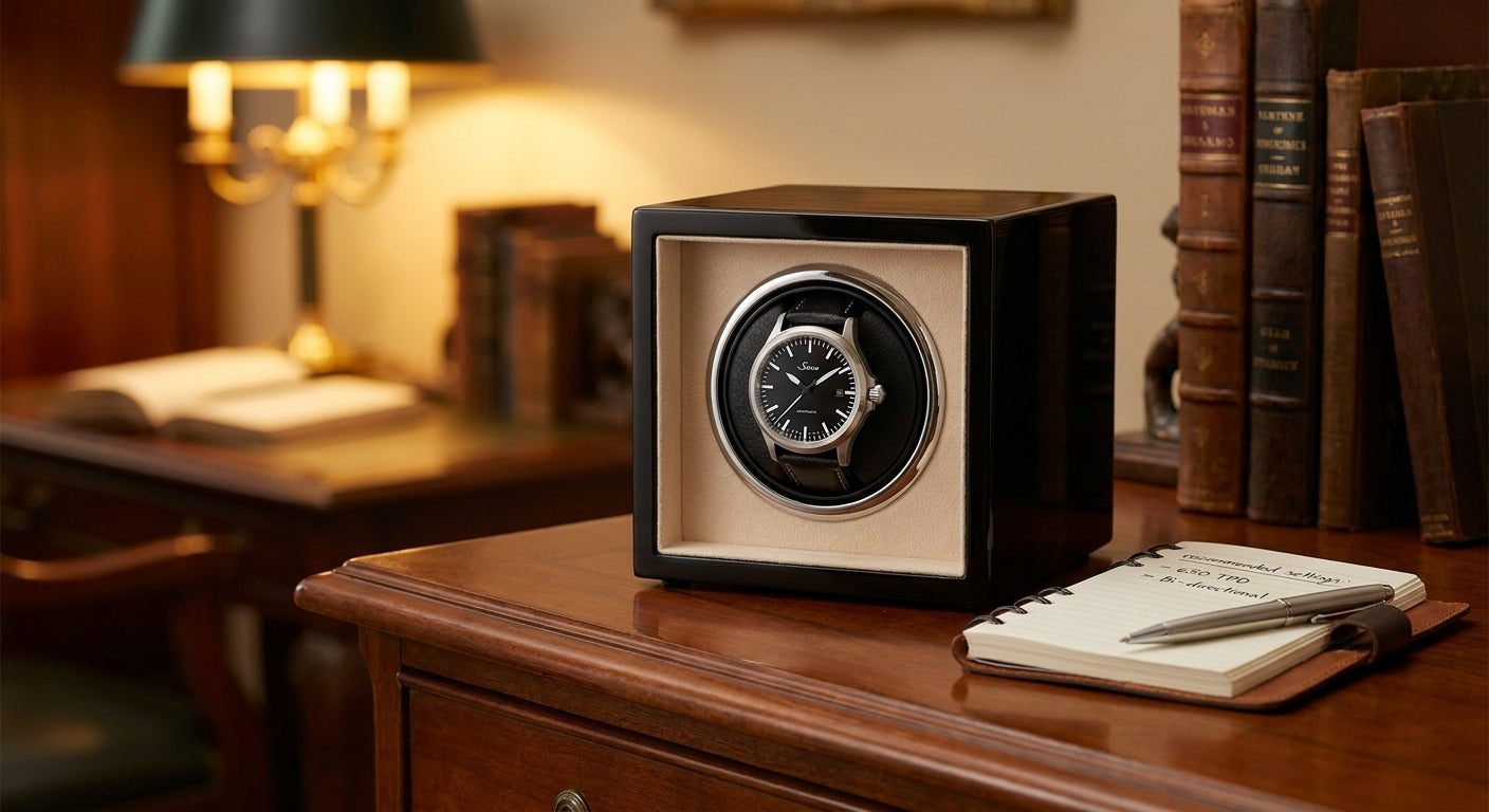 Watch winder for Sinn automatic: recommended settings