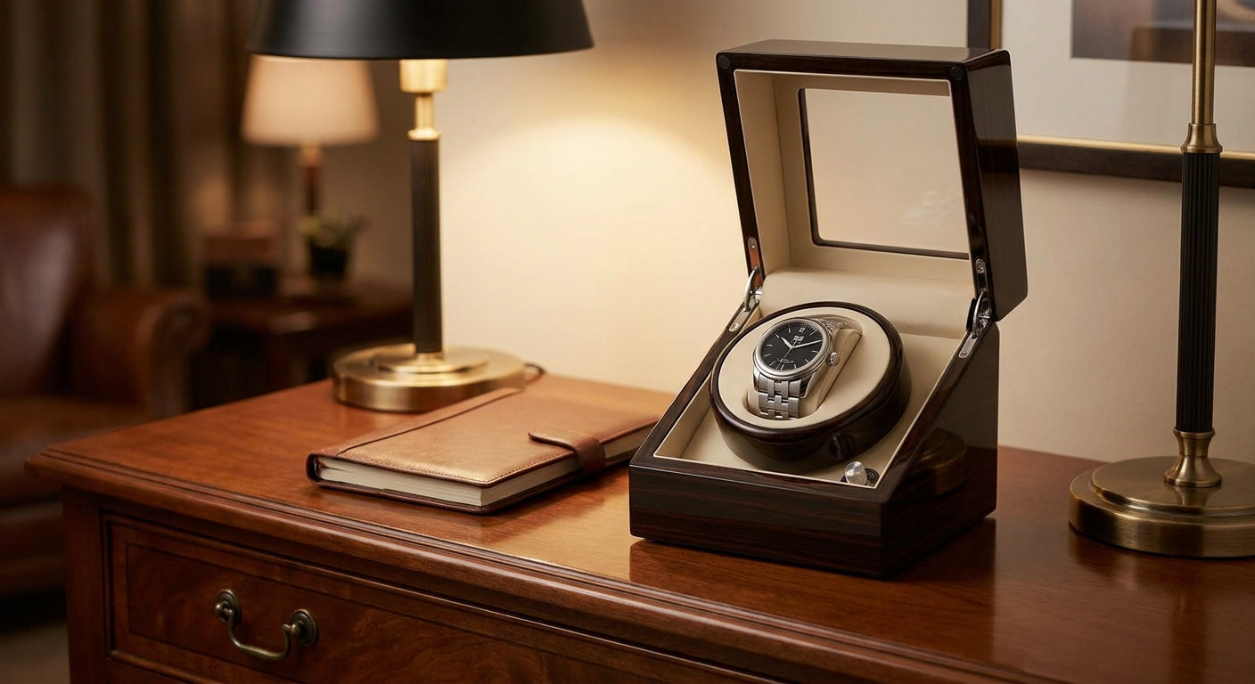 Watch winder for Tudor Glamour Double Date: settings