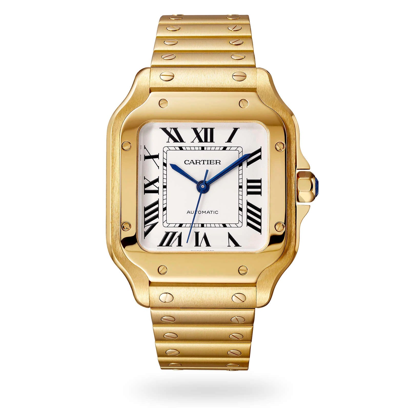 gold cartier watch