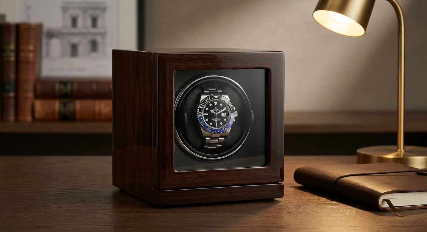 Watch winder for Rolex GMT-Master Batman: what to set