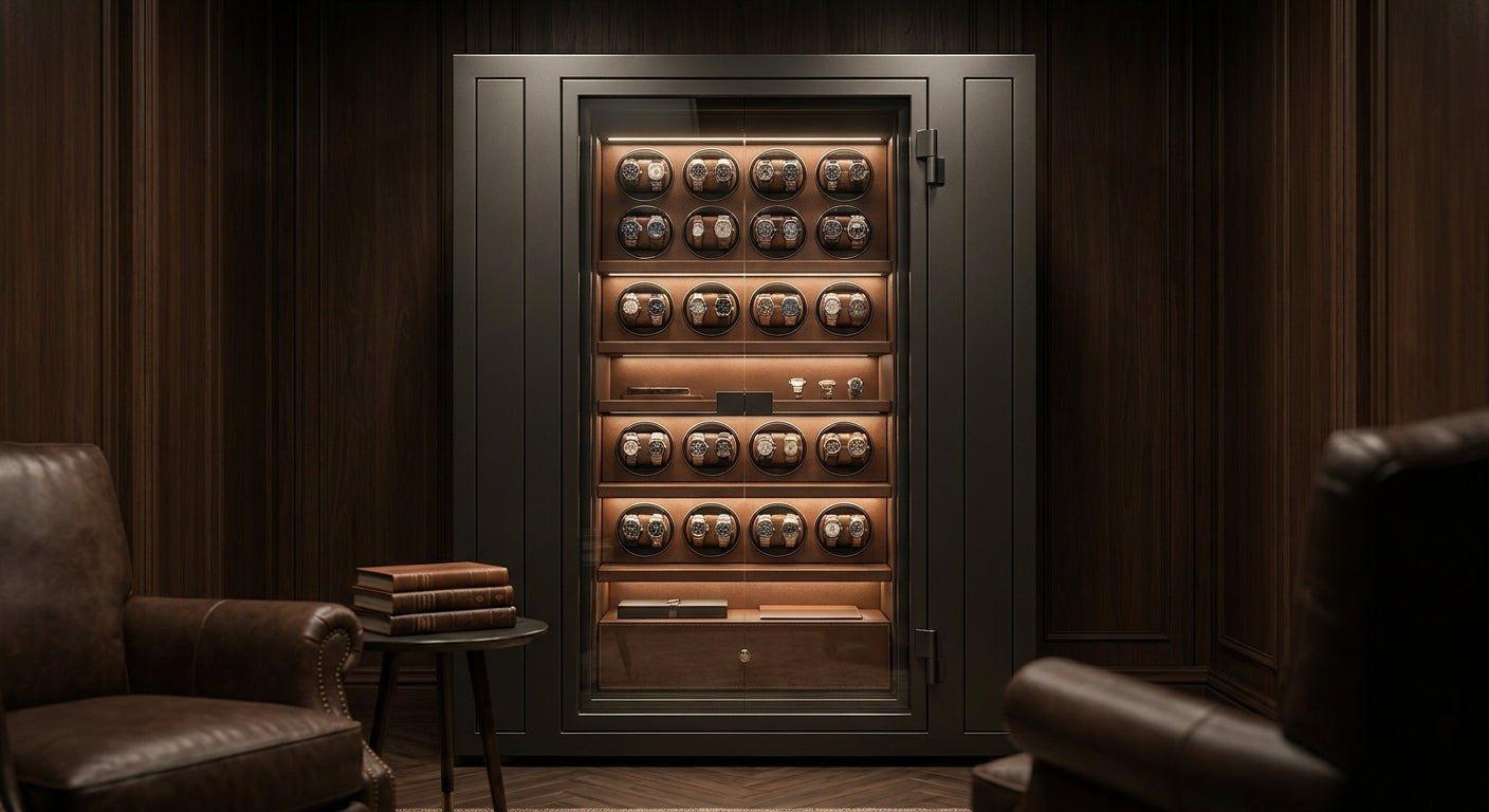 Watch safe for 30 watches: what large collectors need