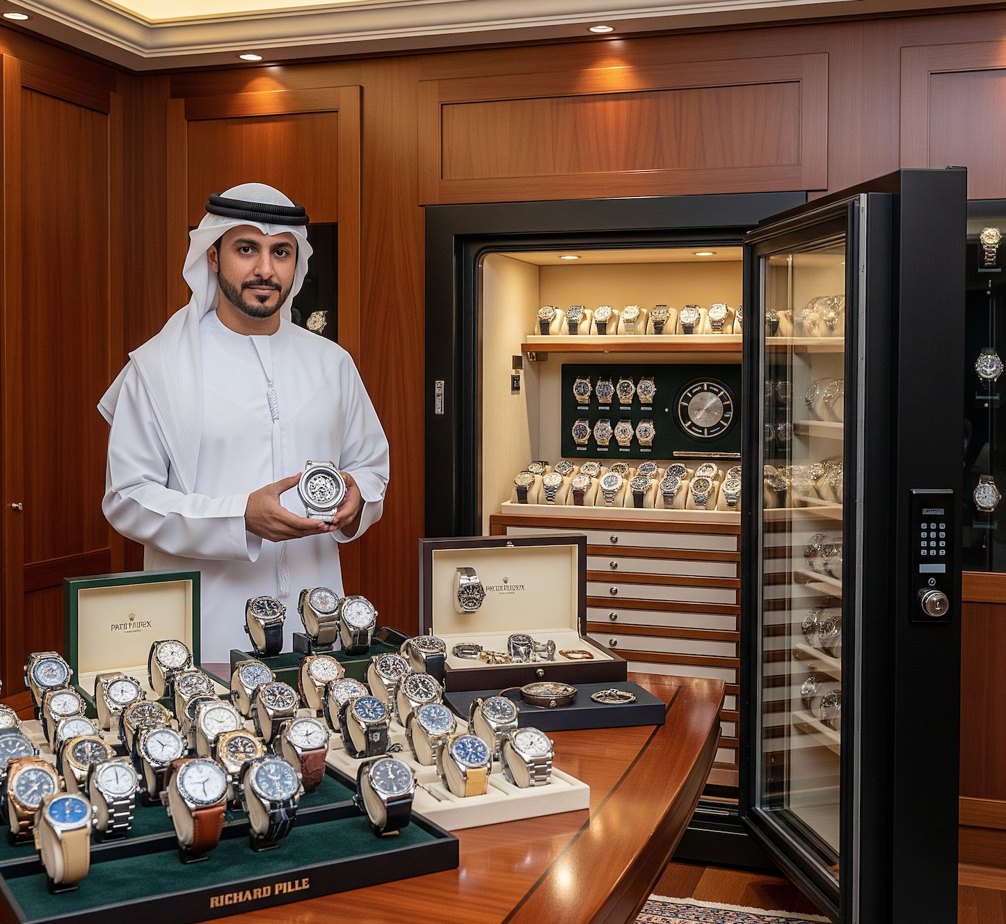 Find a perfect watch safe box for UAE climate