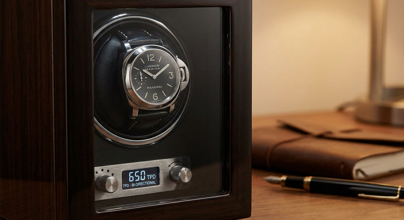 Watch winder settings for Panerai Luminor