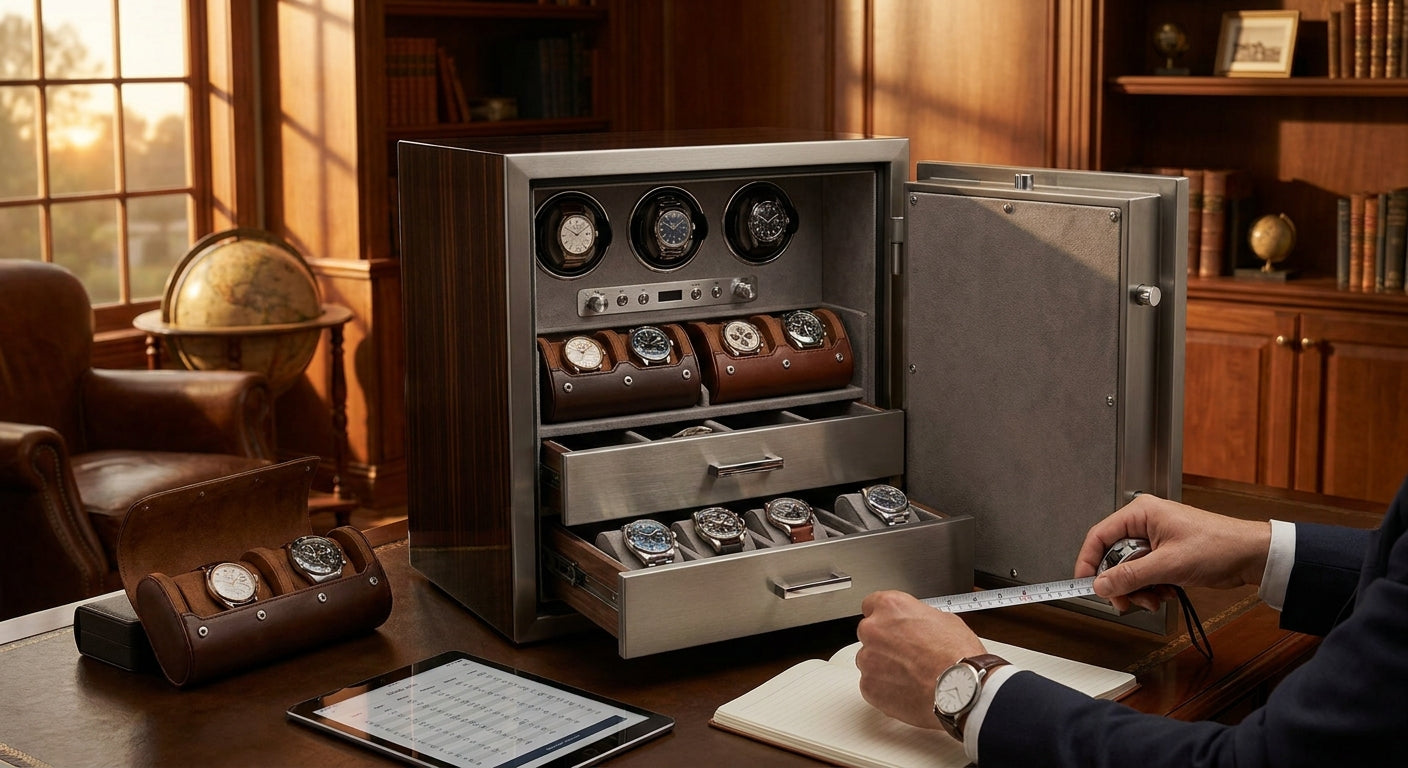 How to choose a watch safe size for your collection