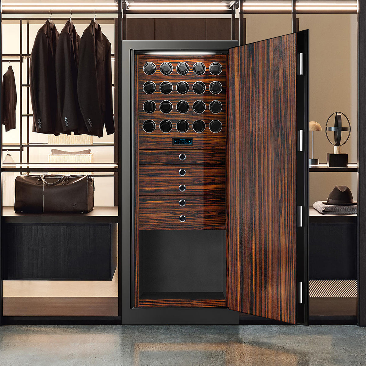 Macassar Ebony™ 20 Watch Safe