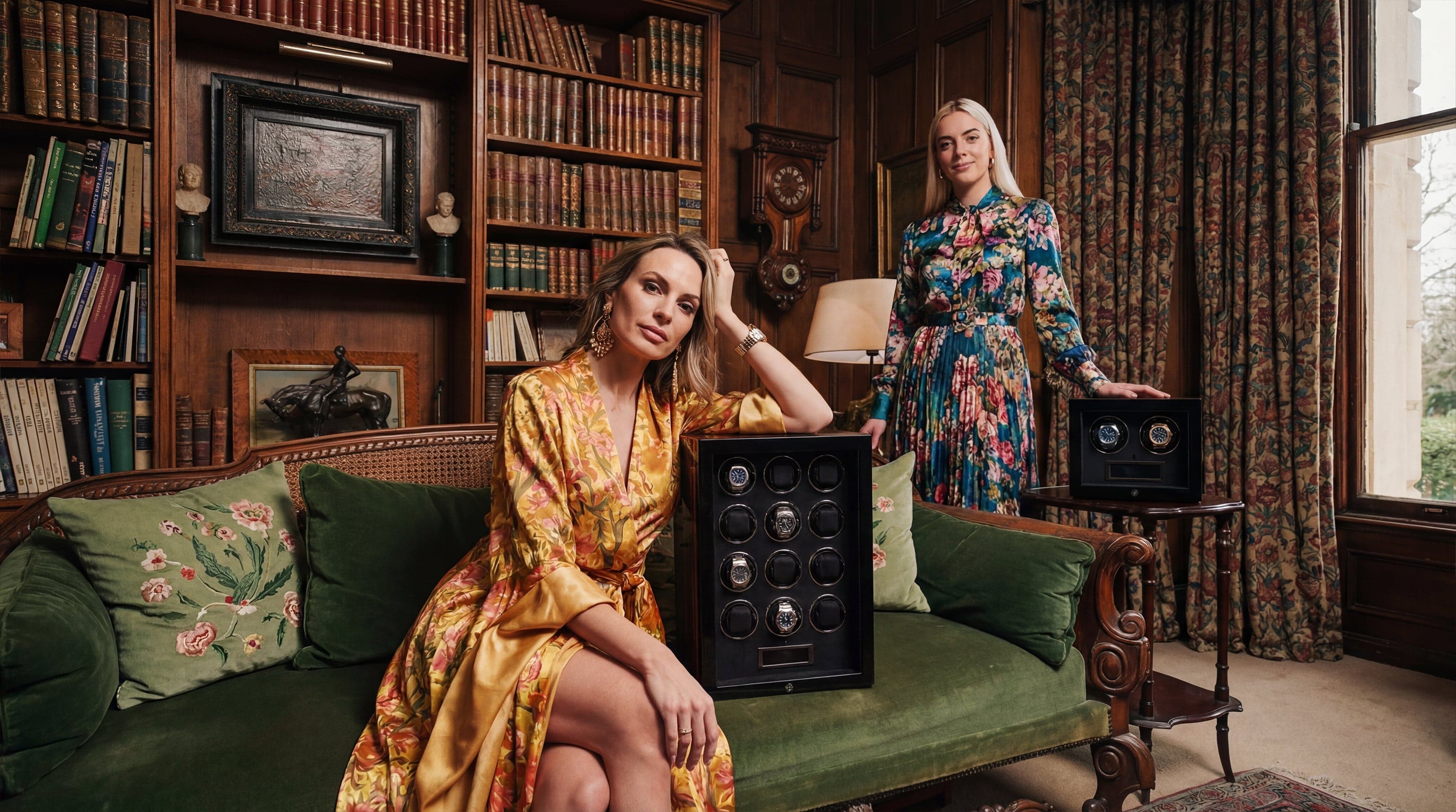 The Virtuoso collection in a private library