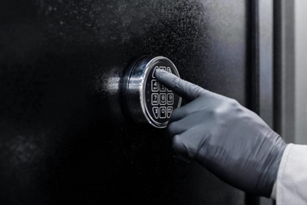 A certified Enigwatch vault lock