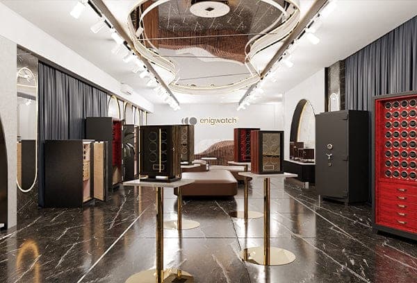The Enigwatch showroom