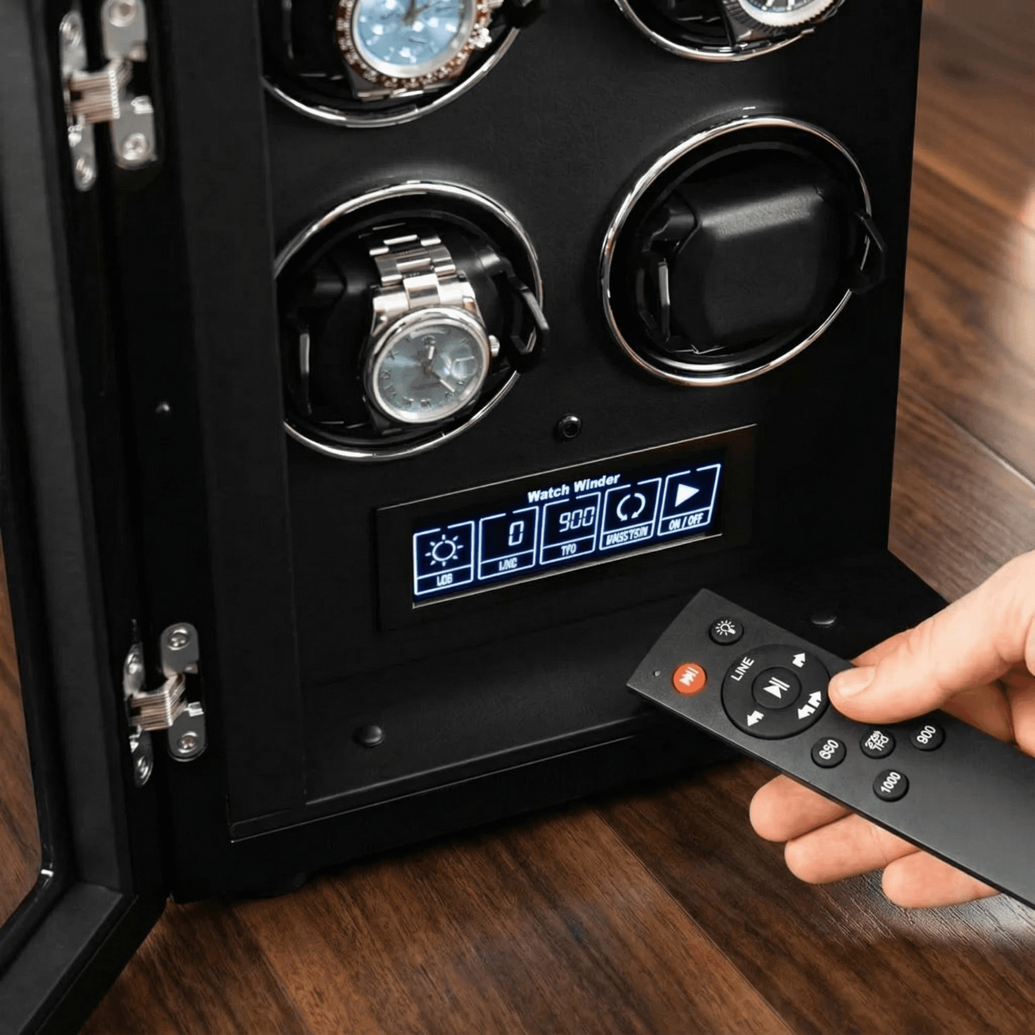 A Virtuoso six-watch winder