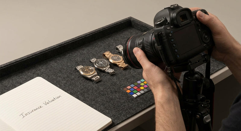 How to photograph your watch collection for insurance