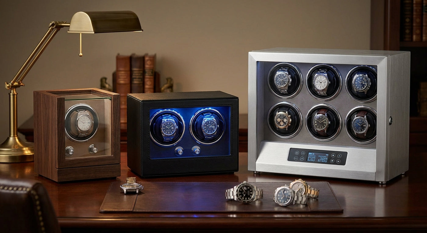 Impresario watch winder series: full model comparison