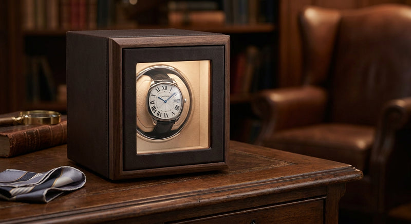 Watch winder for Cartier Drive: direction and TPD