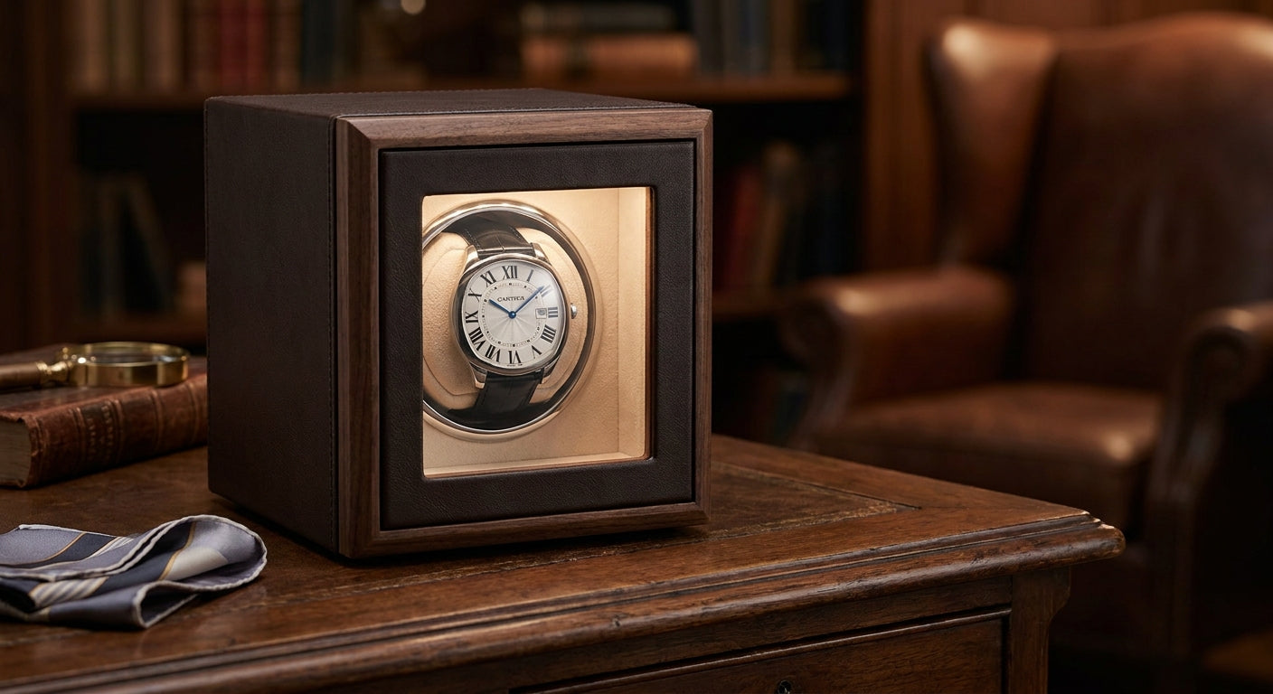 Watch winder for Cartier Drive: direction and TPD