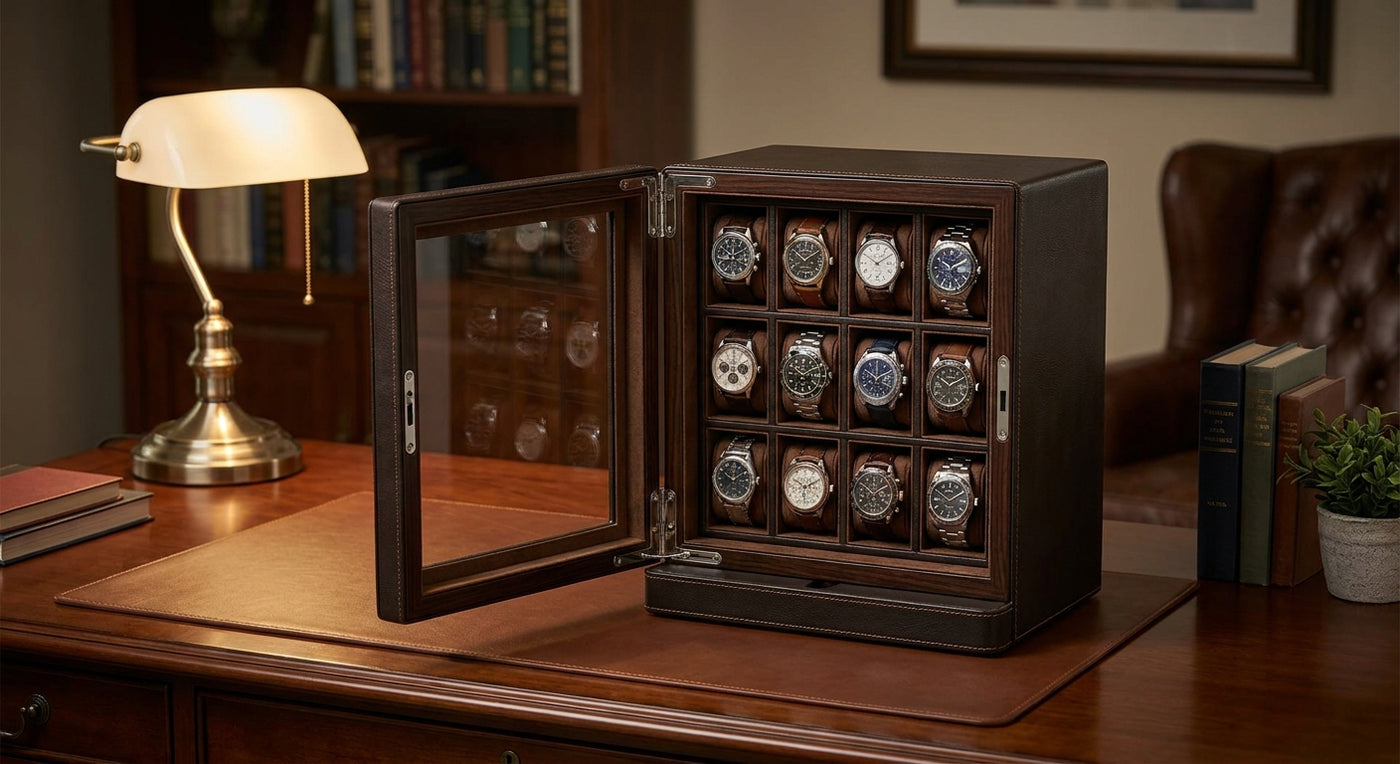 Watch safe for a home office: 12-slot options reviewed
