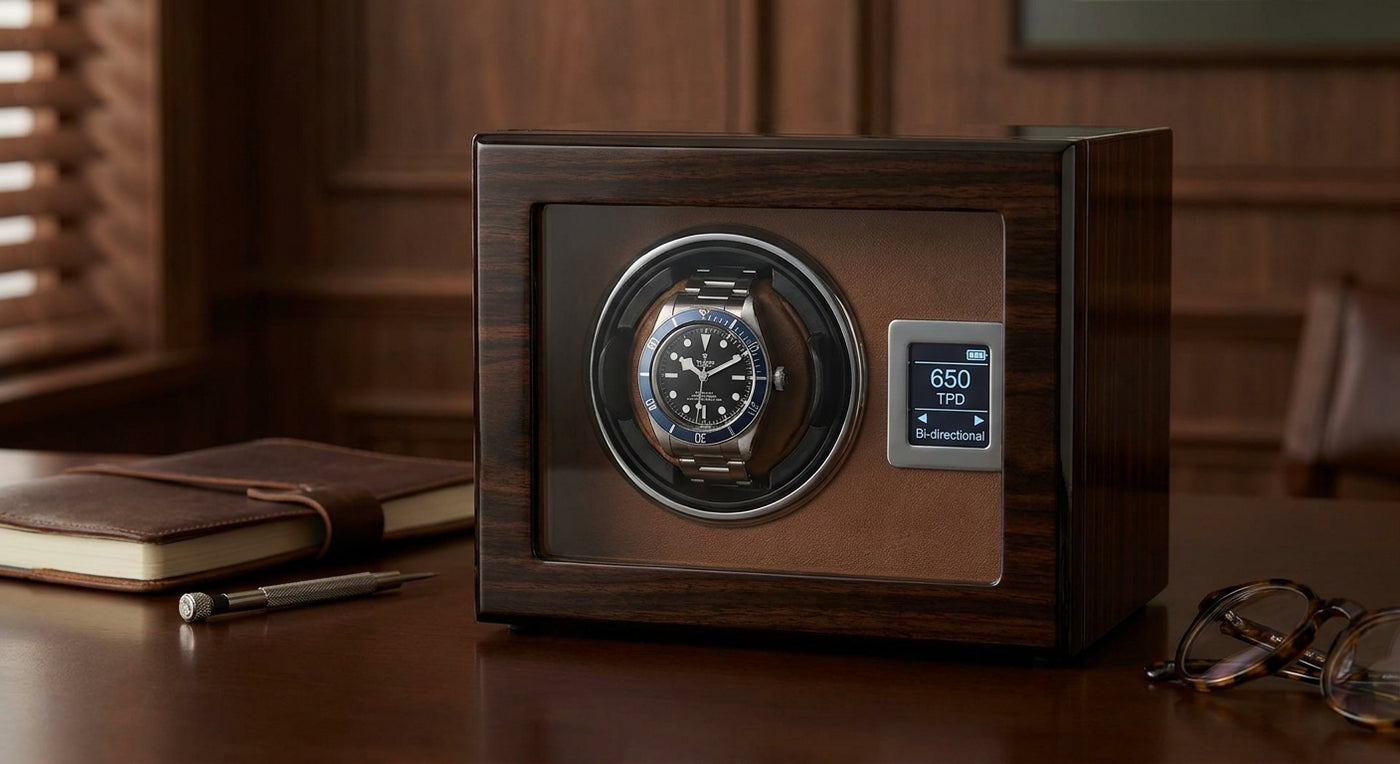 Watch winder settings for Tudor Black Bay