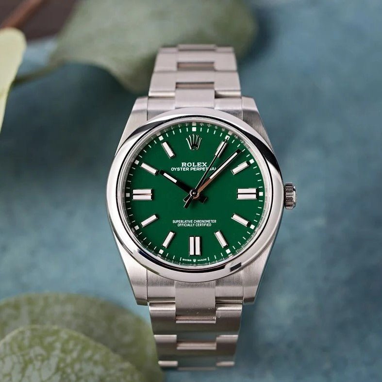 Green face Rolex