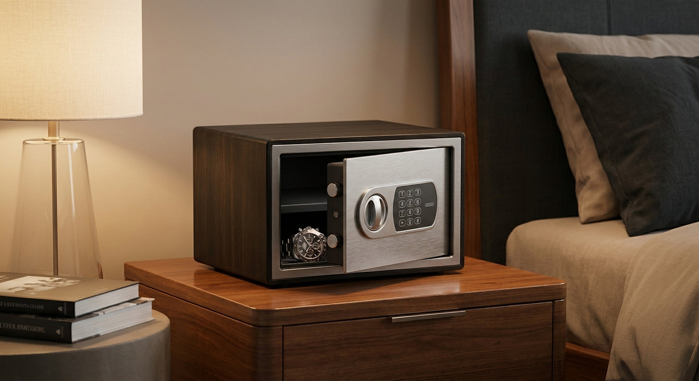 Watch safe for a bedroom nightstand: compact picks