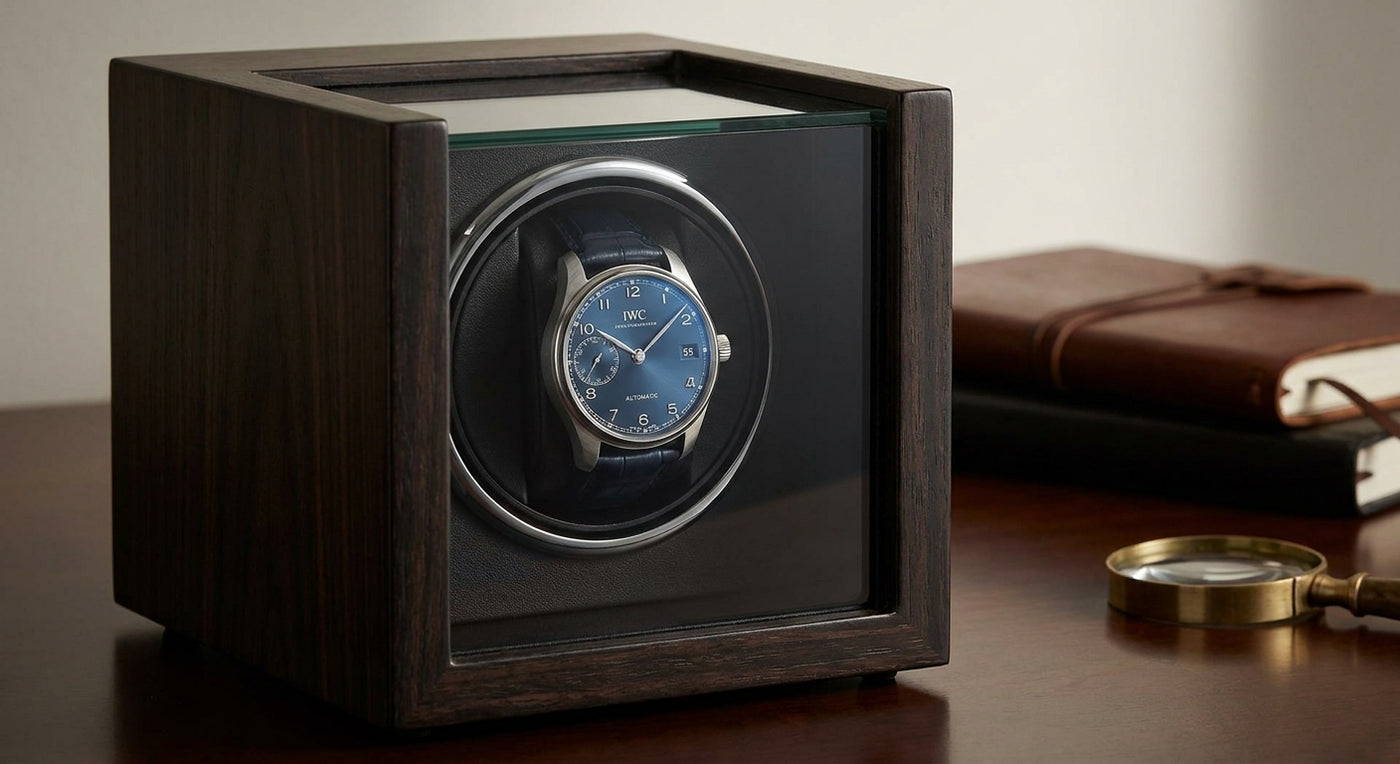 Single watch winder for IWC automatic watches
