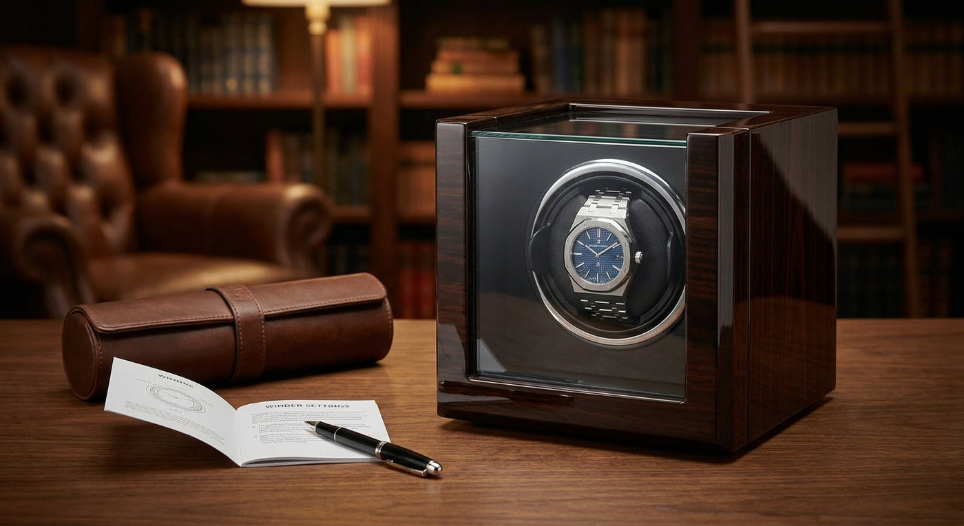 Watch winder for AP Royal Oak: settings and options