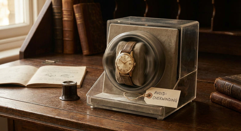 Watch winder for a vintage automatic: what to avoid