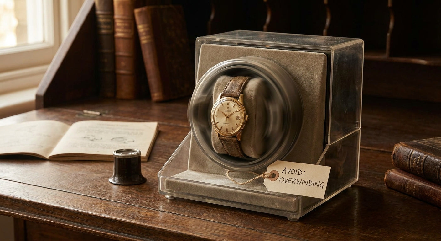 Watch winder for a vintage automatic: what to avoid