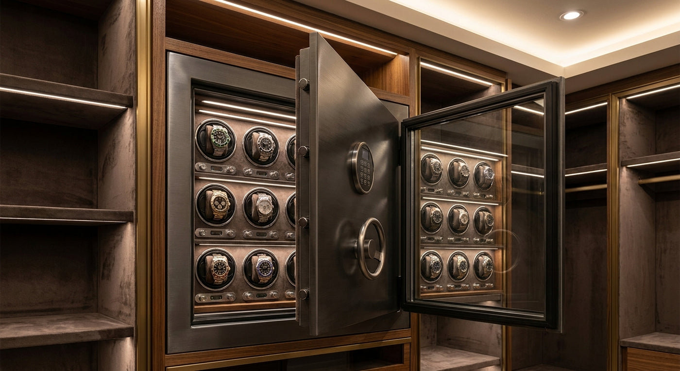 Watch safe for a 12-watch Rolex collection