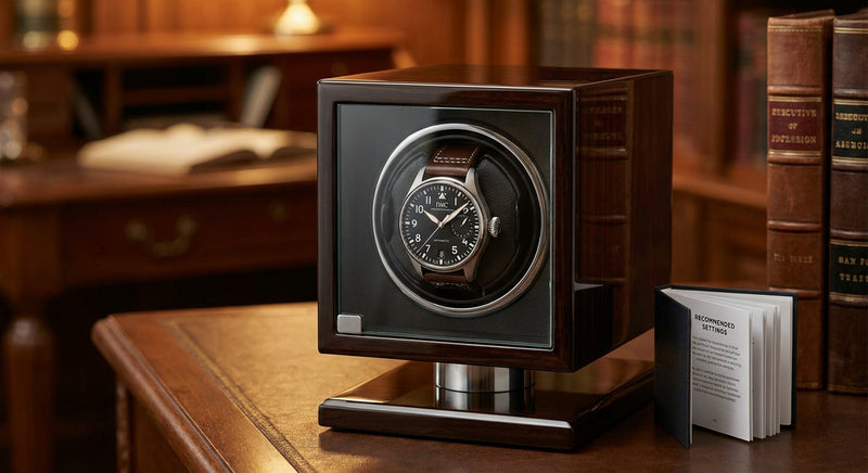 Watch winder for IWC Big Pilot: recommended settings