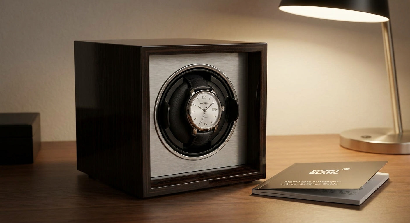 Watch winder settings for Montblanc automatic