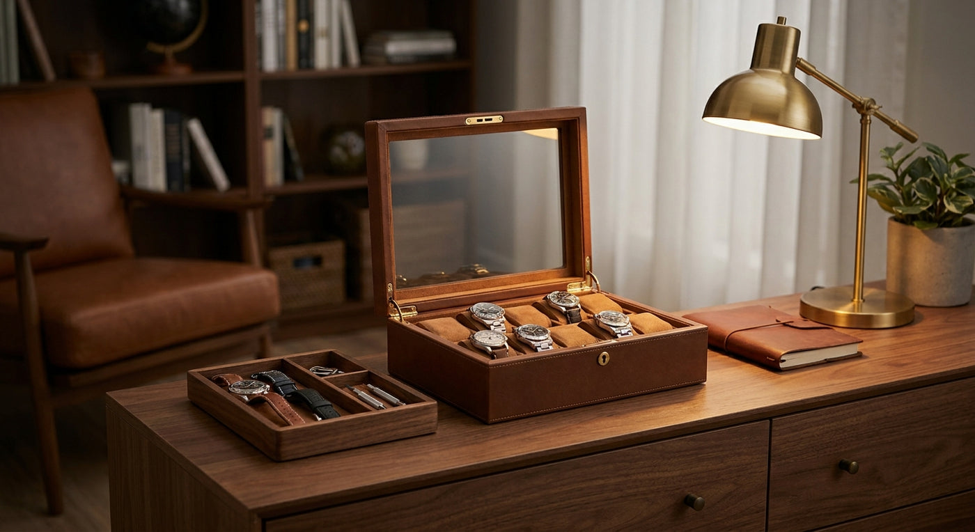 How to organize a watch collection at home