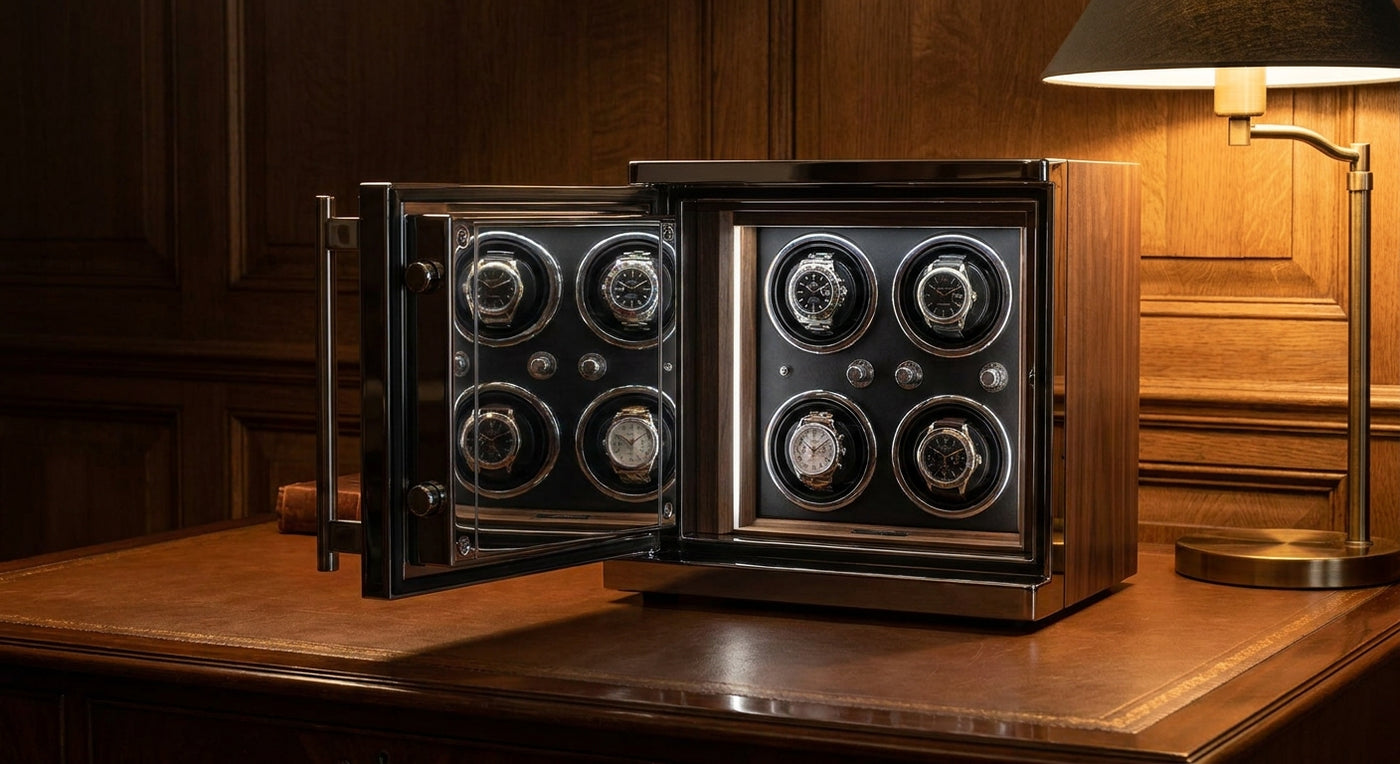 Watch safe with winder combo: top models reviewed