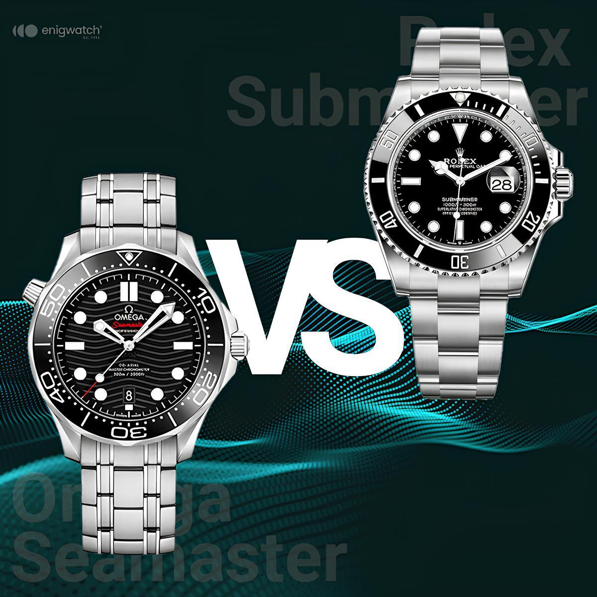 Omega Seamaster vs Rolex Submarine