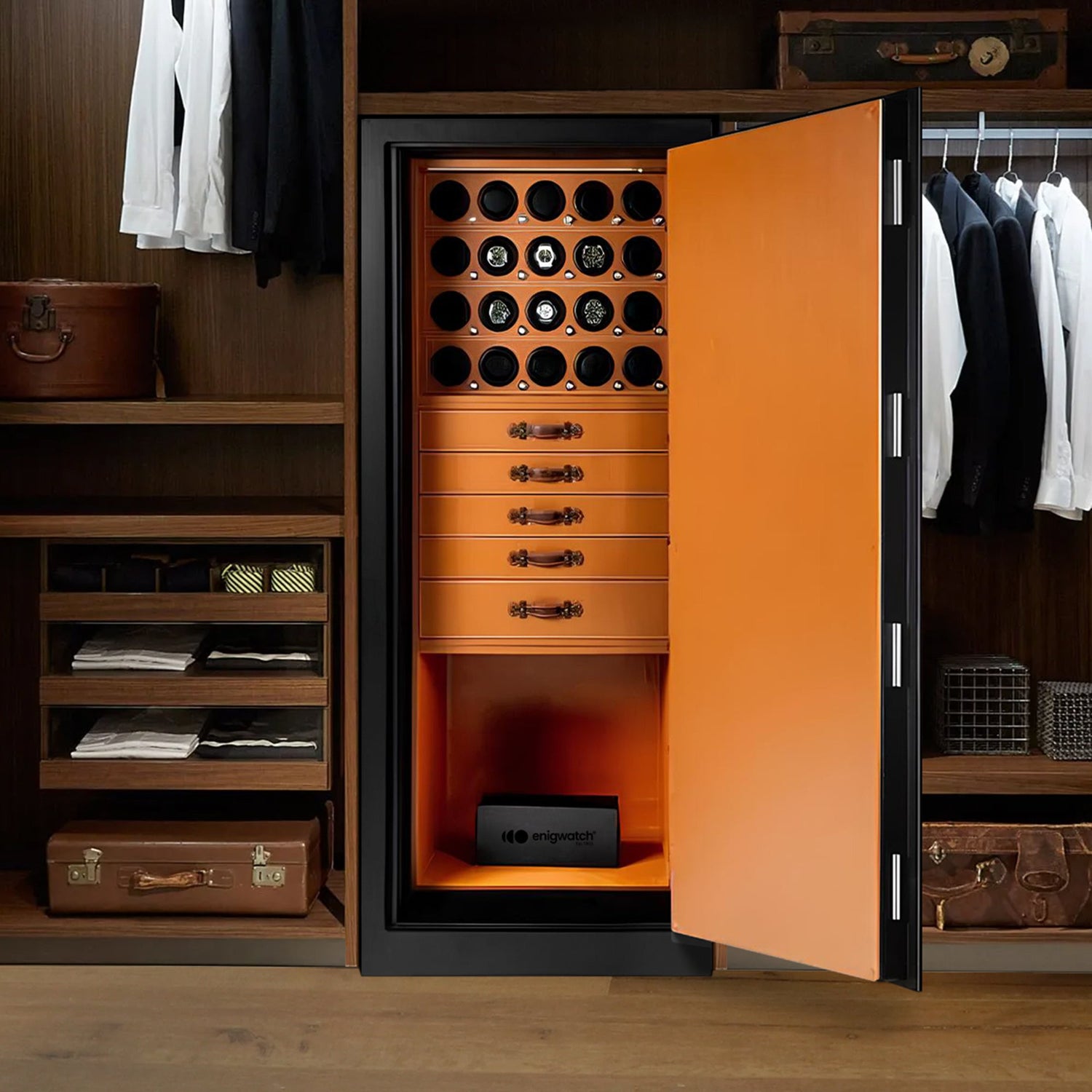 Storage Setup for a 20-Watch Collection