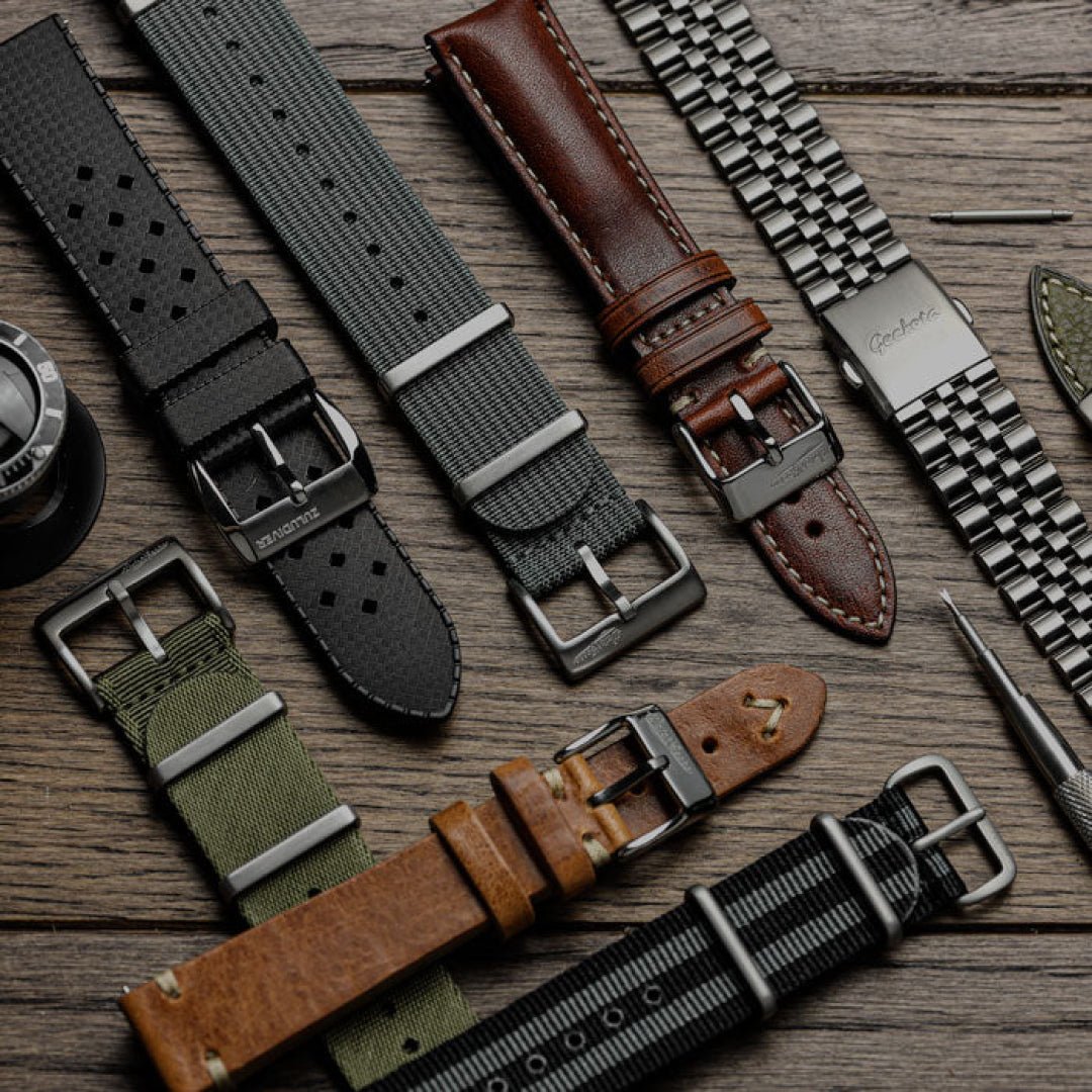 The Complete Guide to watch bands & watch straps