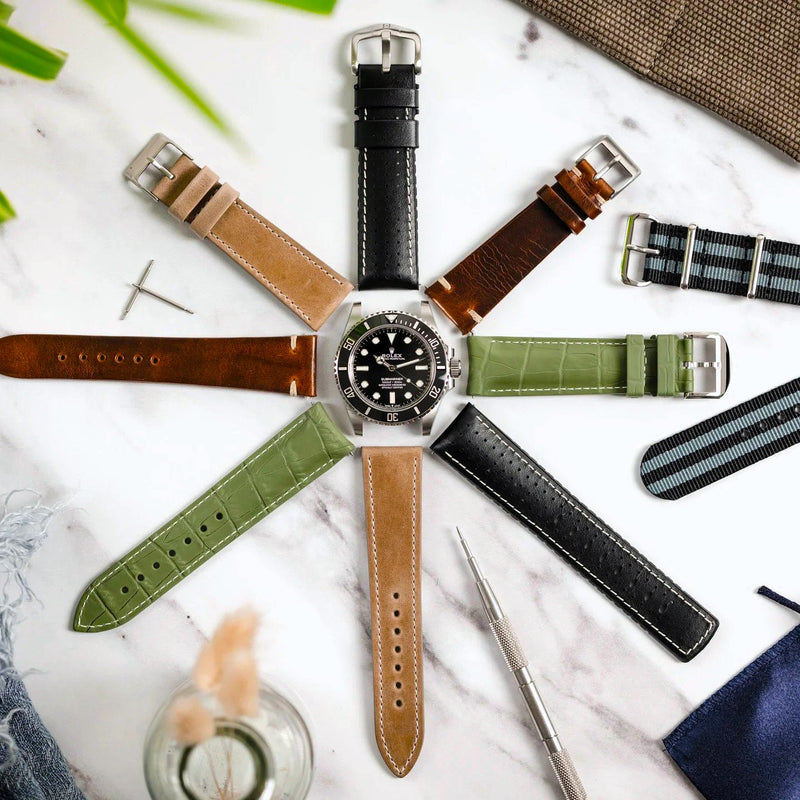 Perfect Combine! Rolex with Leather Strap and 2 Best Watch Winder