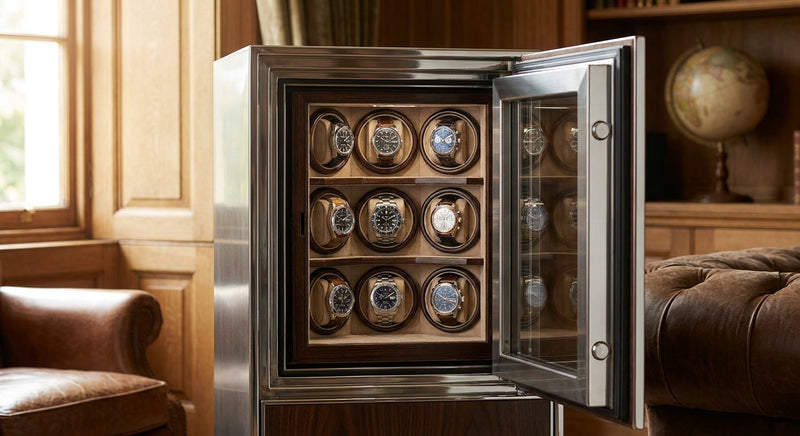 Best watch safe with winder for a 12-watch collection