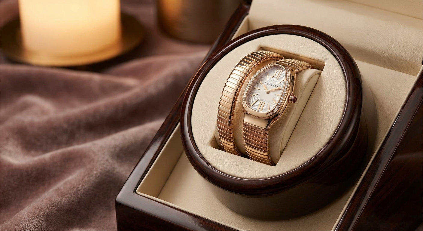 Watch winder settings for Bvlgari Serpenti automatic