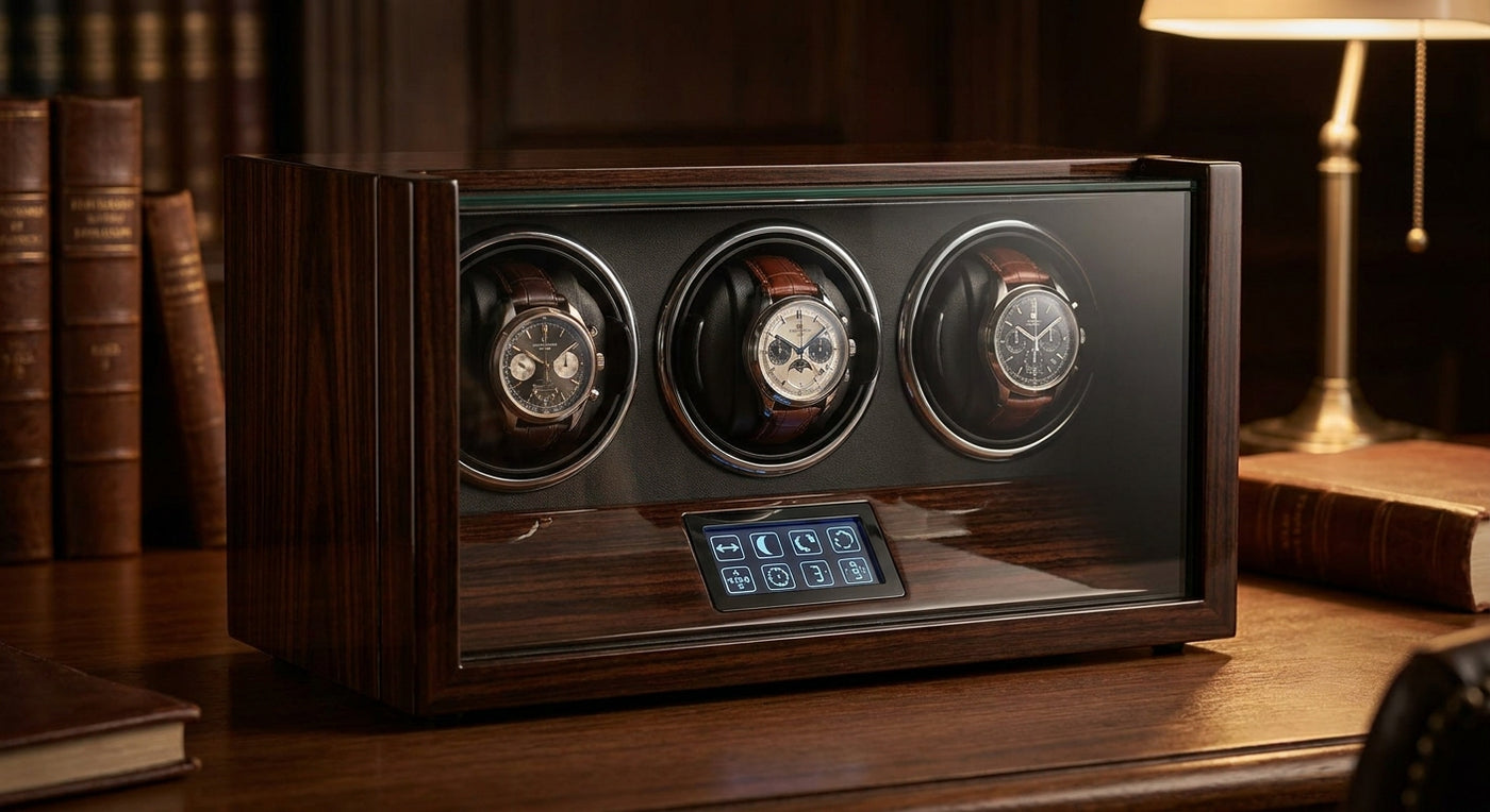 Watch winder rotation programs: what each mode does