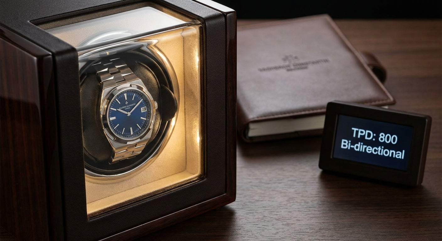 Watch winder for Vacheron Constantin Overseas: TPD guide