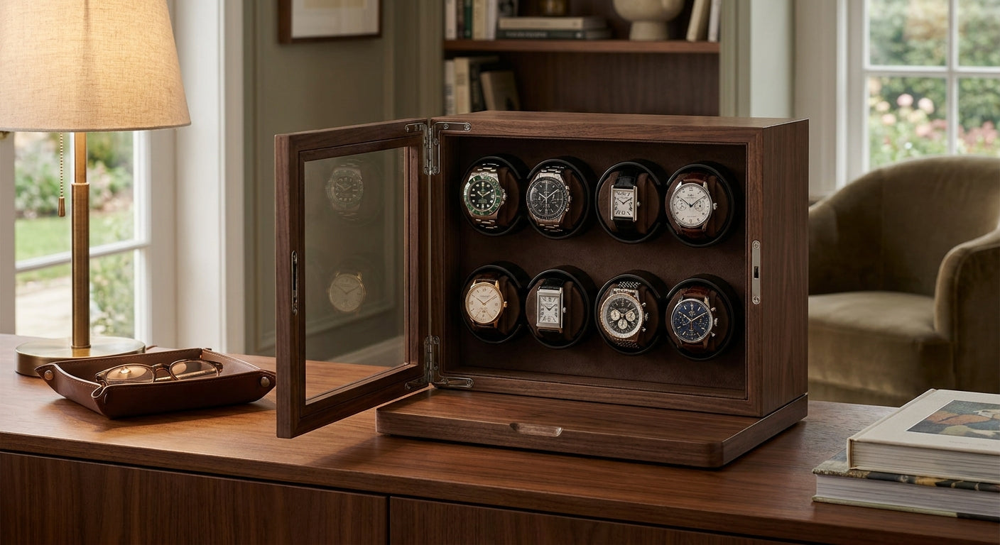 Best 8 Slot Watch Winder for Mixed Brands (2026) – Enigwatch