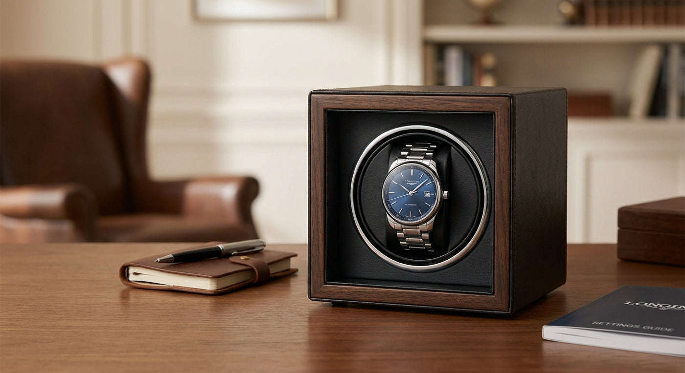 Watch winder for Longines automatic: settings guide