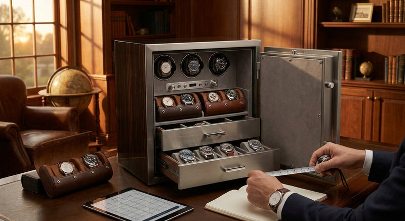 How to choose a watch safe size for your collection