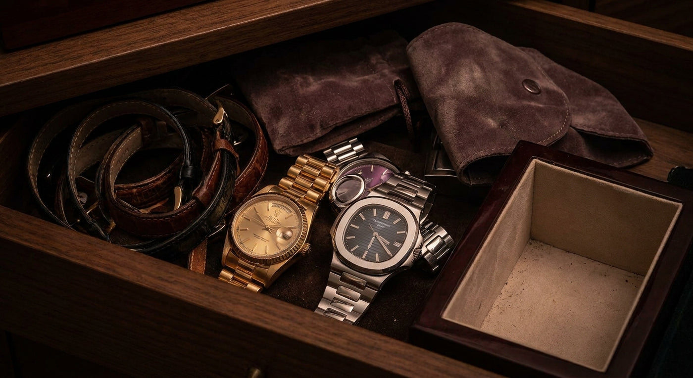 Luxury watch storage: 5 mistakes collectors make