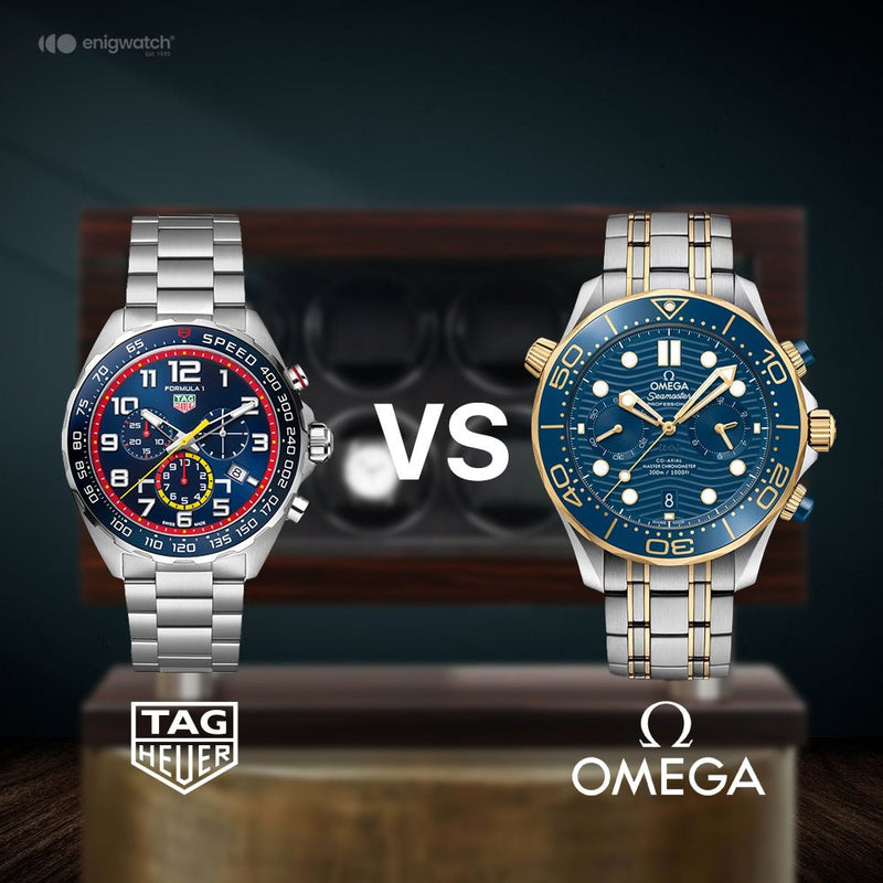 Omega vs TAG Heuer: Swiss Titans Clash