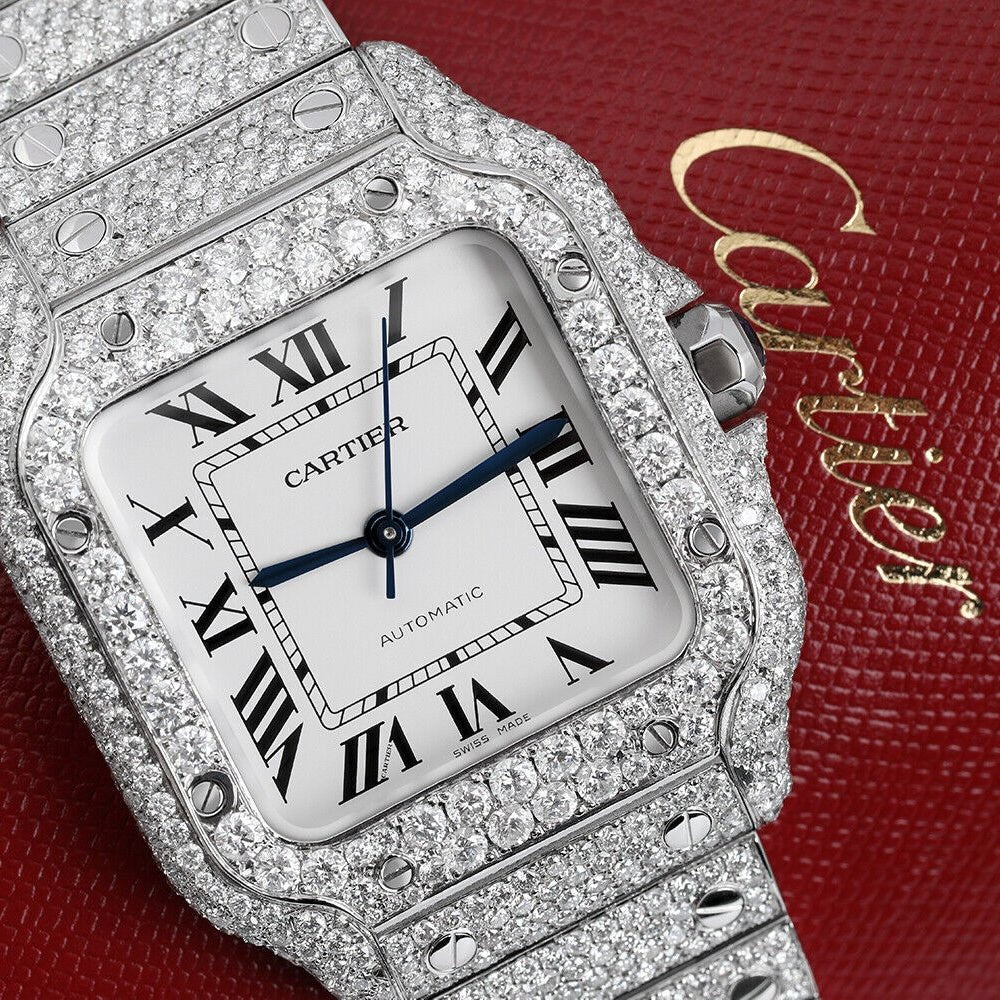 diamond cartier watch