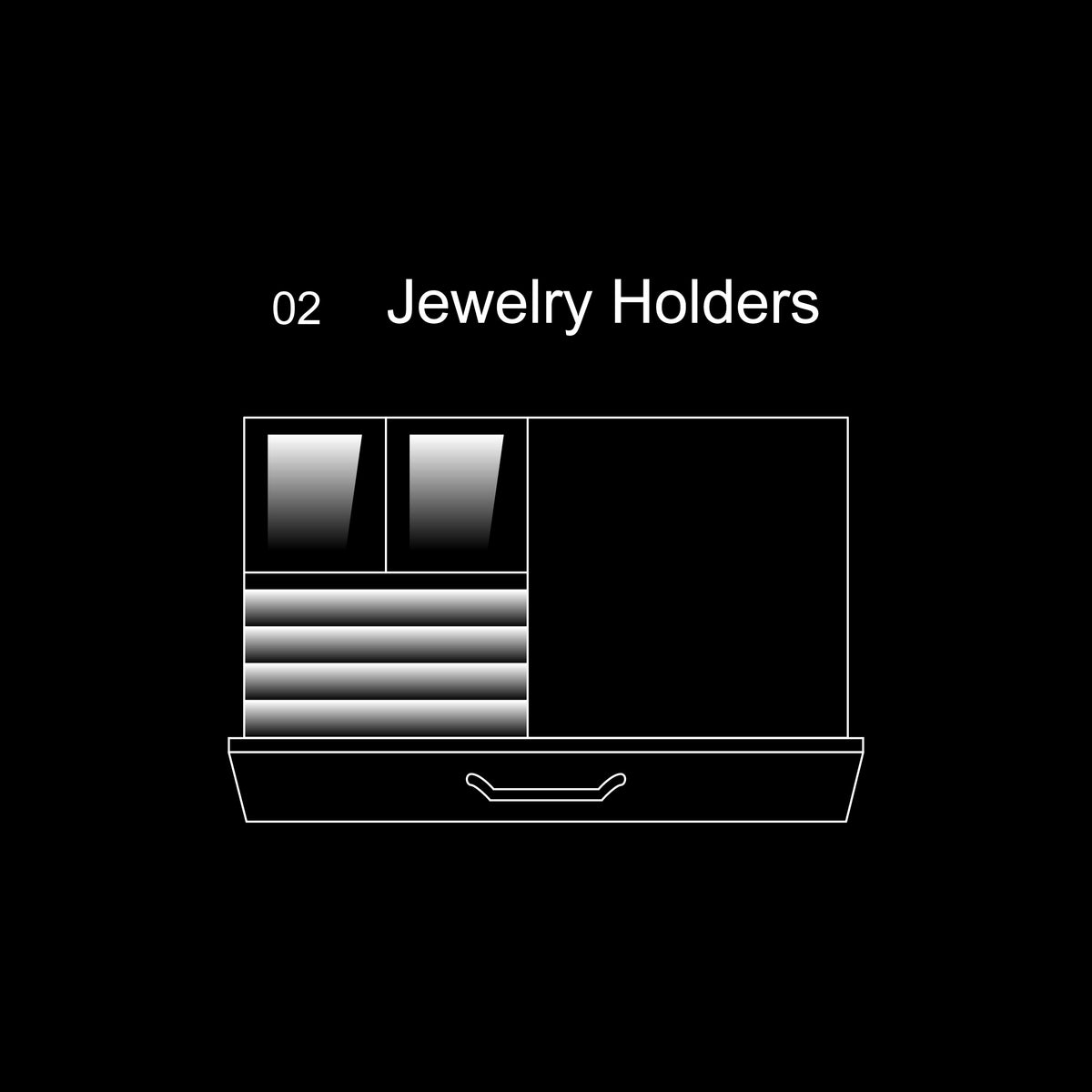 Apollo™ 12 Watch Safe — technical drawing