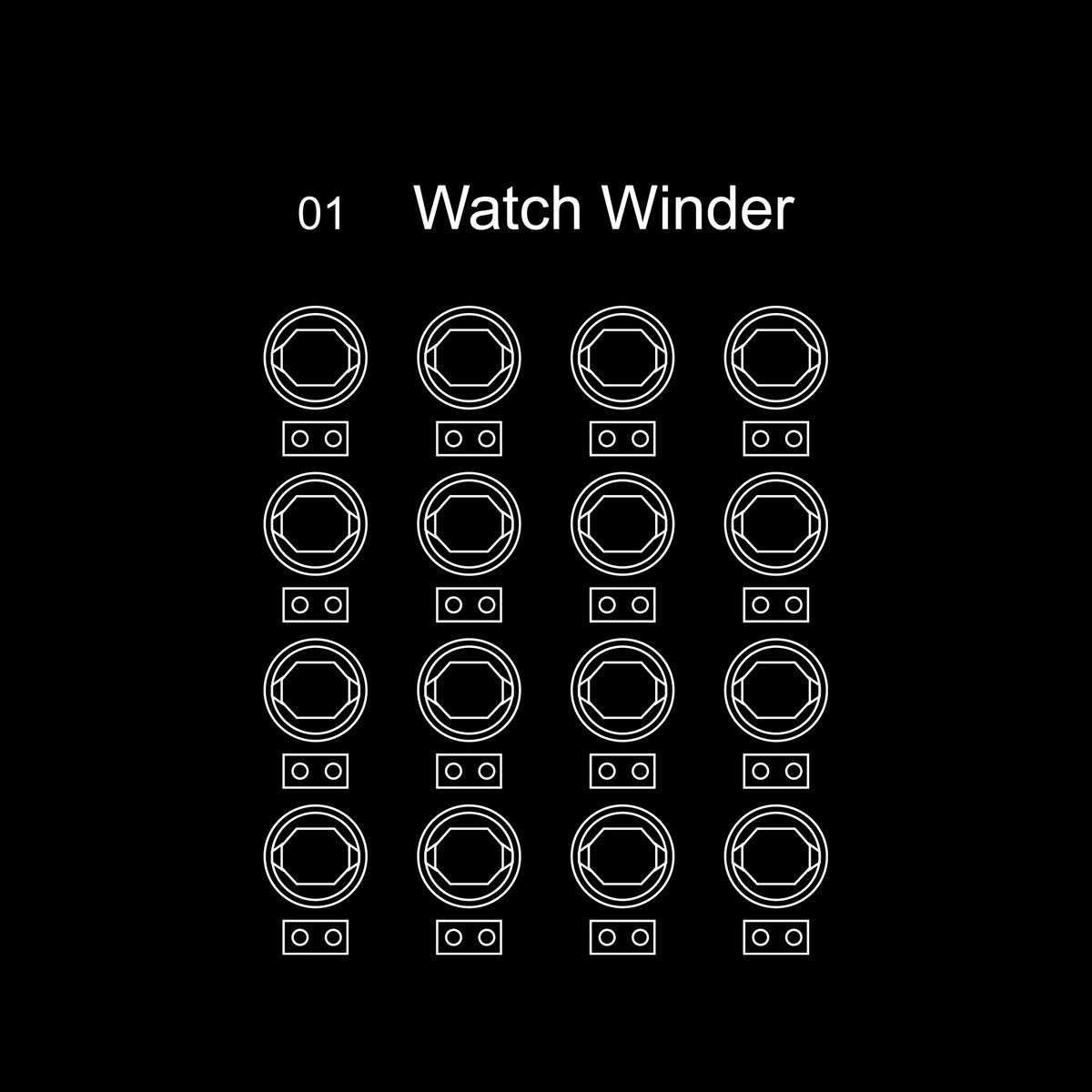 Kryton™ Watch Safe — technical drawing