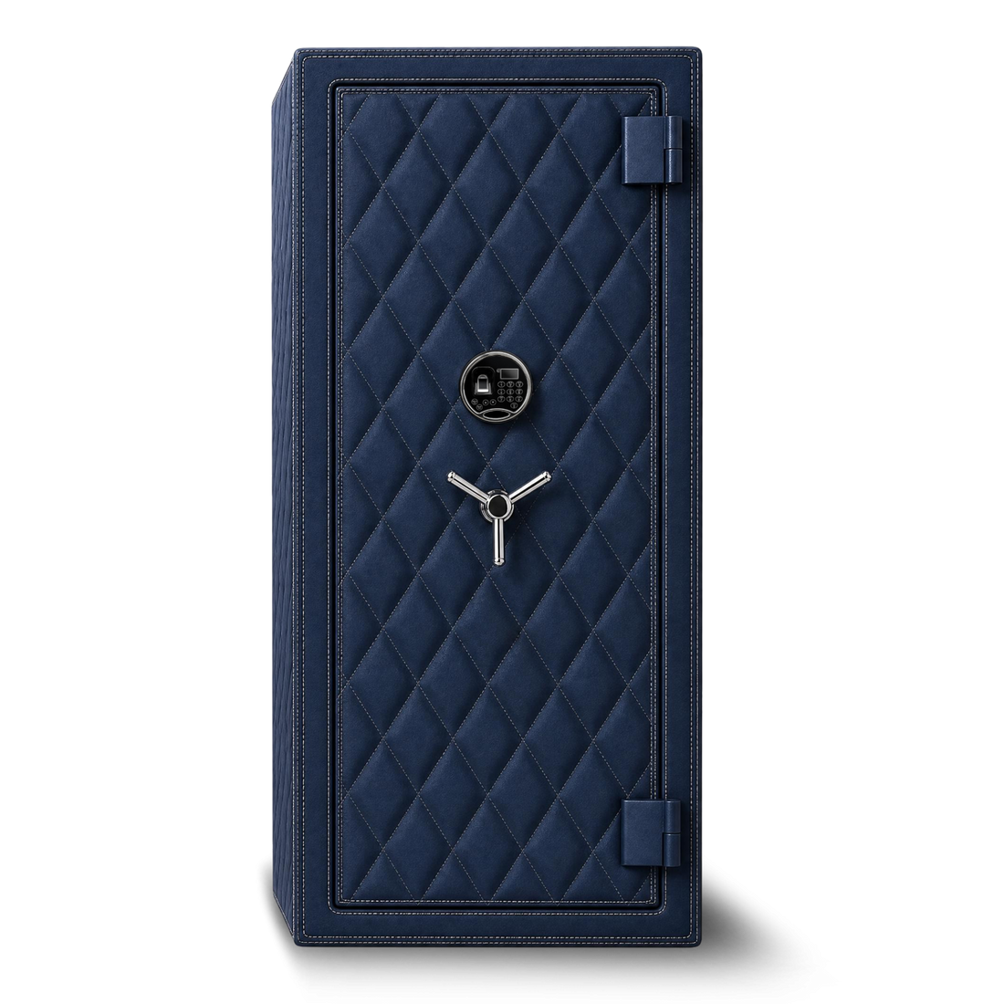 Veron Elite™ 12 Watch Safe — Burl Wood Red / Tanzanite