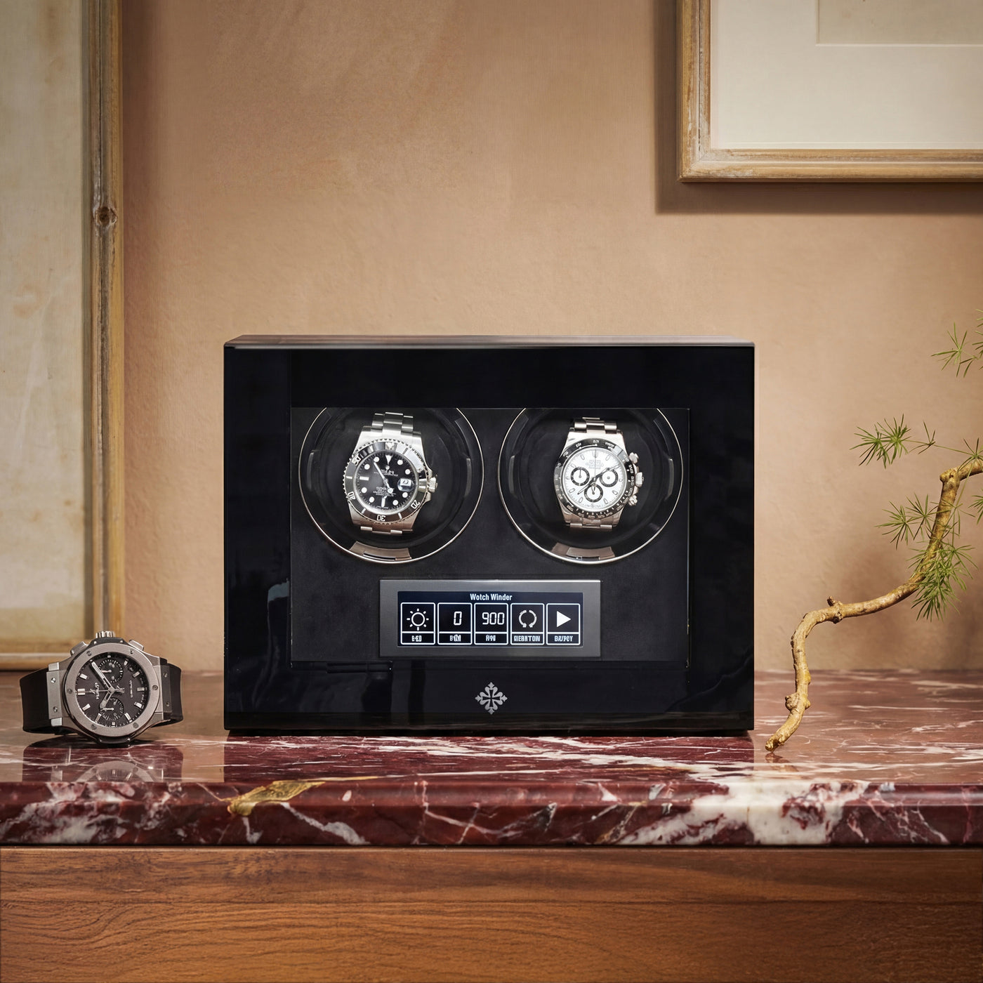 Virtuoso™ Series 2 Watch Winder – detail view