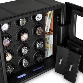 Centennial Bulletproof Watch Winder to store watches and money