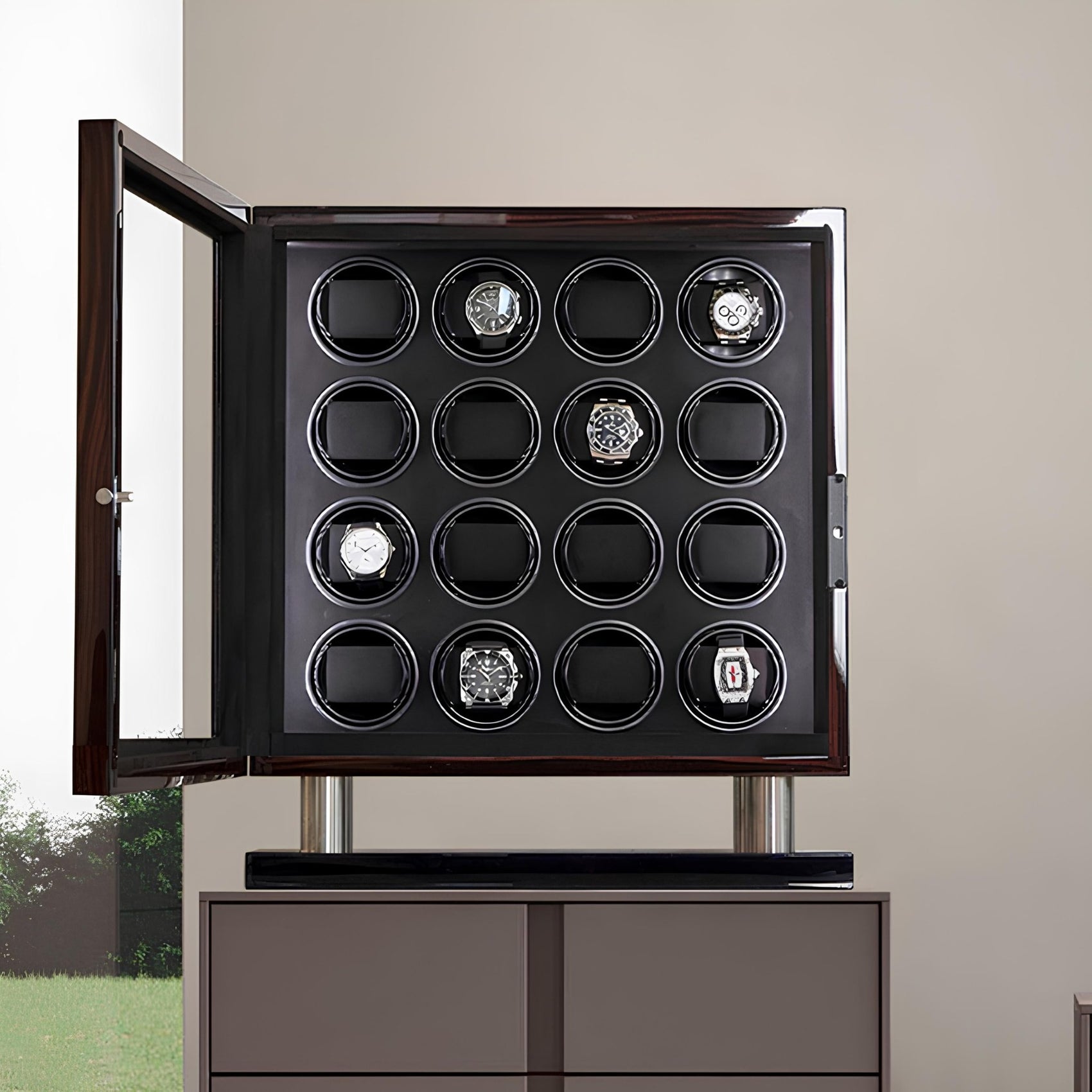 Yachtline™ Series 16 Watch Winder The Best For Your Timepieces